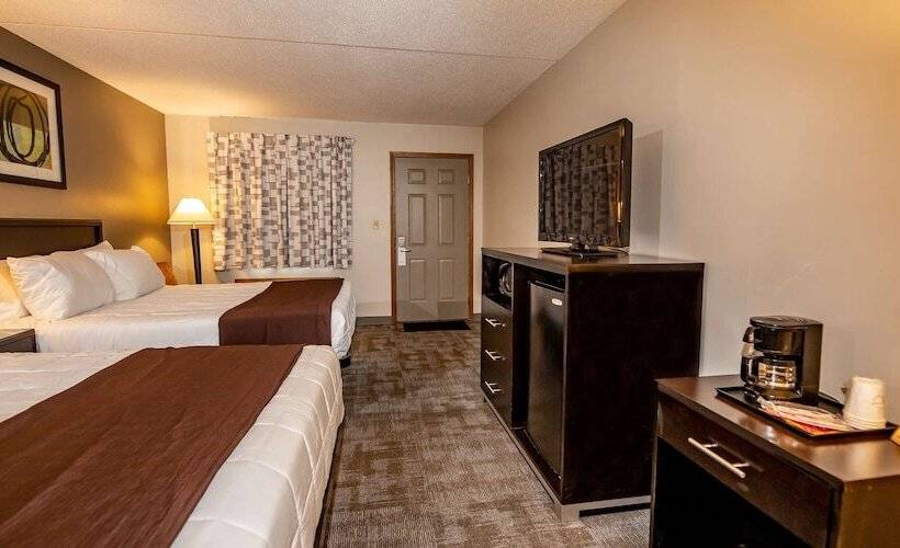 Номер Стандарт 2 Двуспальные Кровати, Americas Best Value Inn St. Marys