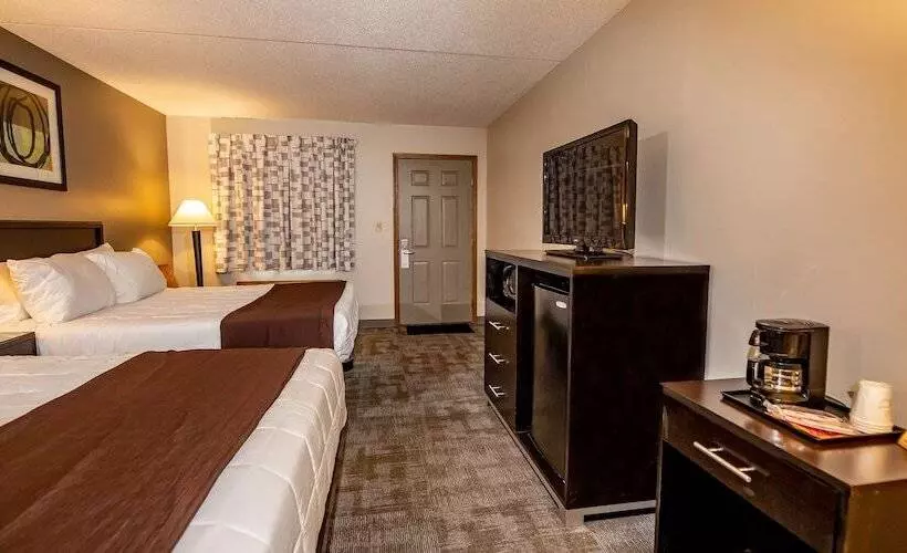 ２ダブルベッドのスタンダードルーム, Americas Best Value Inn St. Marys