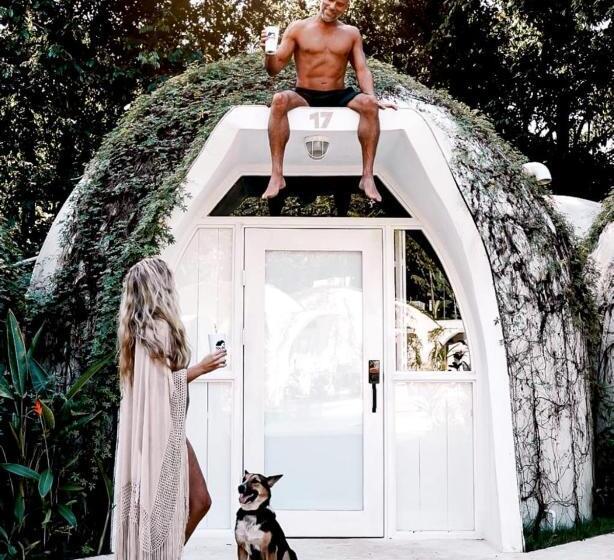 标准间带游泳池, Igloo Beach Lodge