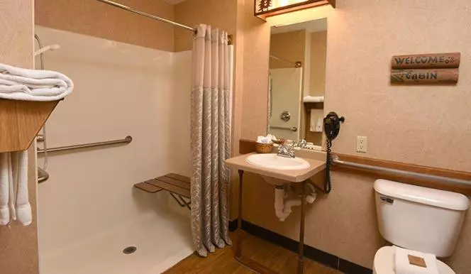 身障者適用スタンダードルーム, Boarders Inn & Suites By Cobblestone Hotels In Waukon
