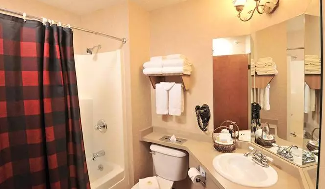 キングサイズベッドのスタンダードルーム, Boarders Inn & Suites By Cobblestone Hotels In Waukon