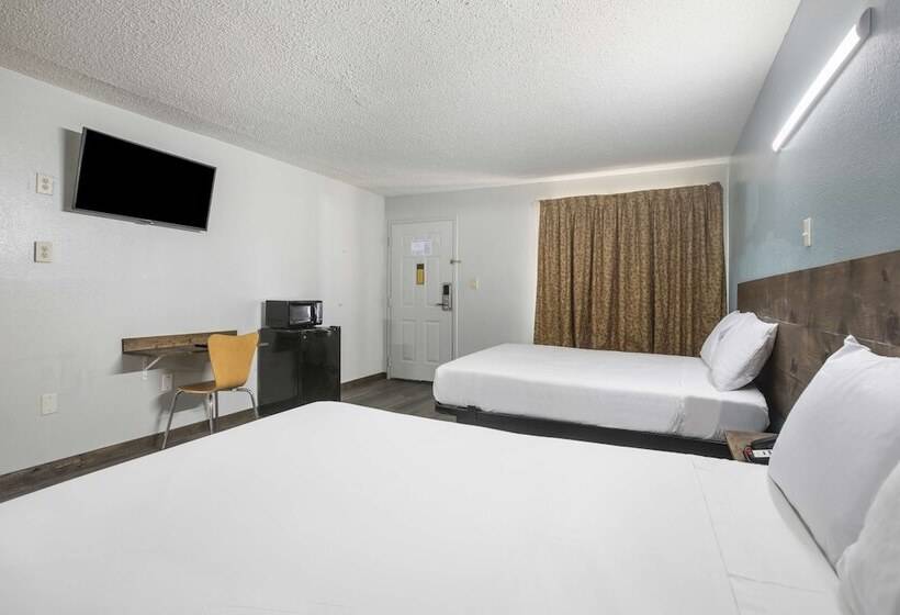 Номер Стандарт 2 Двуспальные Кровати, Americas Best Value Inn Stockbridge
