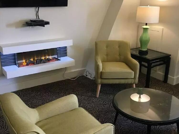 اتاق دلوکس با چشم‌انداز پارک, Morgan State House Inn