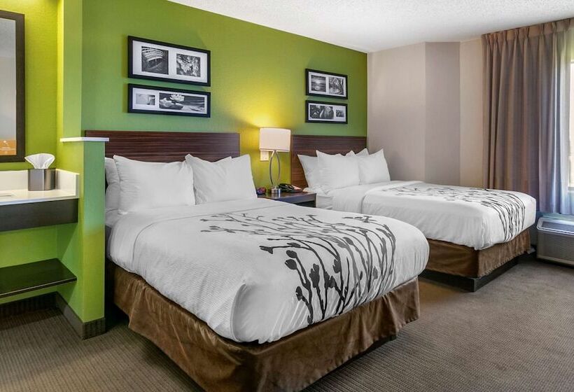 ２ダブルベッドのスタンダードルーム, Sleep Inn Allentown Fogelsville