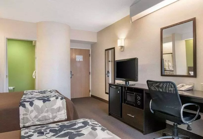 ２ダブルベッドのスタンダードルーム, Sleep Inn Carlisle South