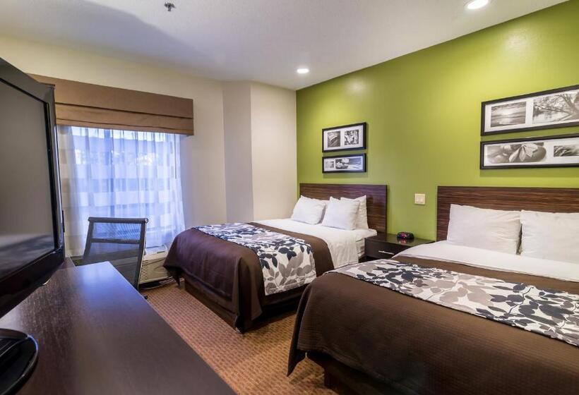 اتاق استاندارد با 2 تخت دوبل, Sleep Inn Columbia