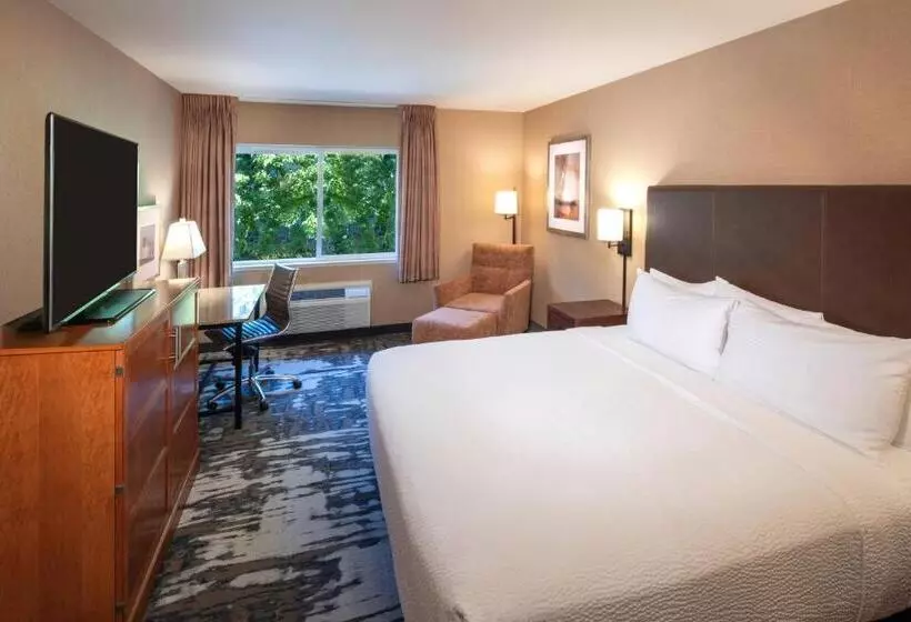 キングサイズベッドのスタンダードルーム, Silver Cloud Hotel   Seattle University Of Washington District