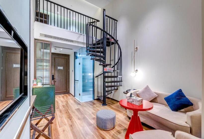 Camera Deluxe, Happy Dragon City Culture Hotel Tianjin Draum Tower & Dayuecheng Shopping Mall