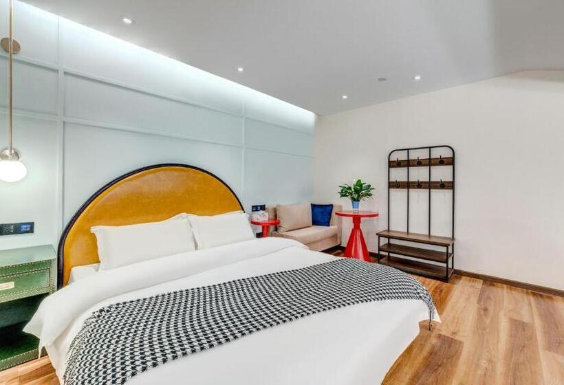 Camera Deluxe, Happy Dragon City Culture Hotel Tianjin Draum Tower & Dayuecheng Shopping Mall