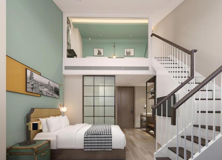 Camera Familiare, Happy Dragon City Culture Hotel Tianjin Draum Tower & Dayuecheng Shopping Mall