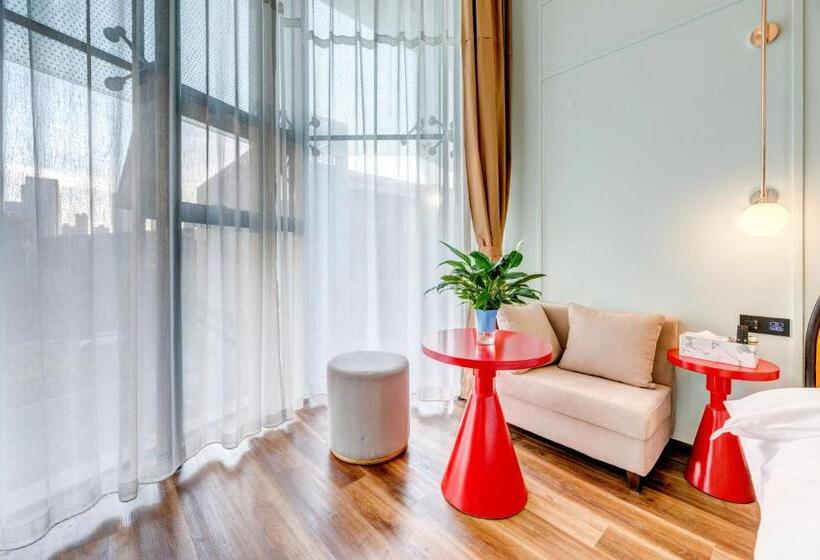 Camera Familiare, Happy Dragon City Culture Hotel Tianjin Draum Tower & Dayuecheng Shopping Mall