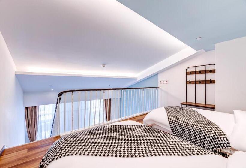 Quarto Deluxe, Happy Dragon City Culture Hotel Tianjin Draum Tower & Dayuecheng Shopping Mall