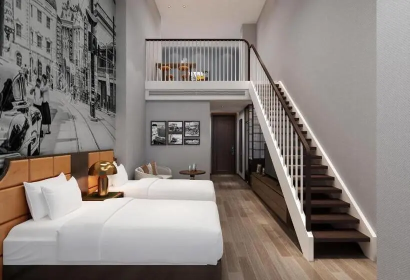 Duplex-sviitti, Happy Dragon City Culture Hotel Tianjin Draum Tower & Dayuecheng Shopping Mall