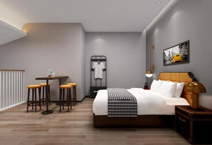 Suíte Dúplex, Happy Dragon City Culture Hotel Tianjin Draum Tower & Dayuecheng Shopping Mall