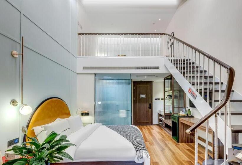 Suite Duplex, Happy Dragon City Culture Hotel Tianjin Draum Tower & Dayuecheng Shopping Mall