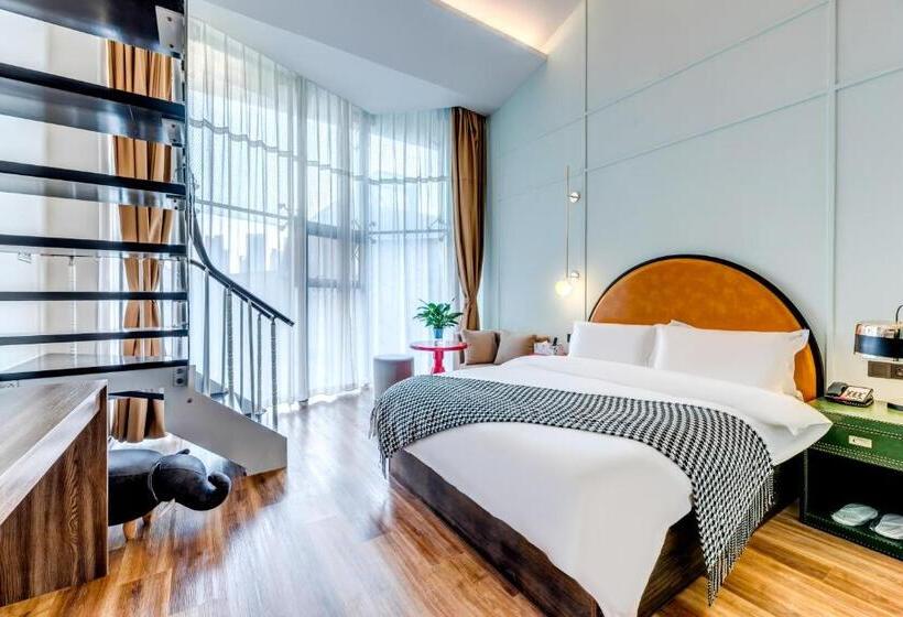 Suite Duplex, Happy Dragon City Culture Hotel Tianjin Draum Tower & Dayuecheng Shopping Mall