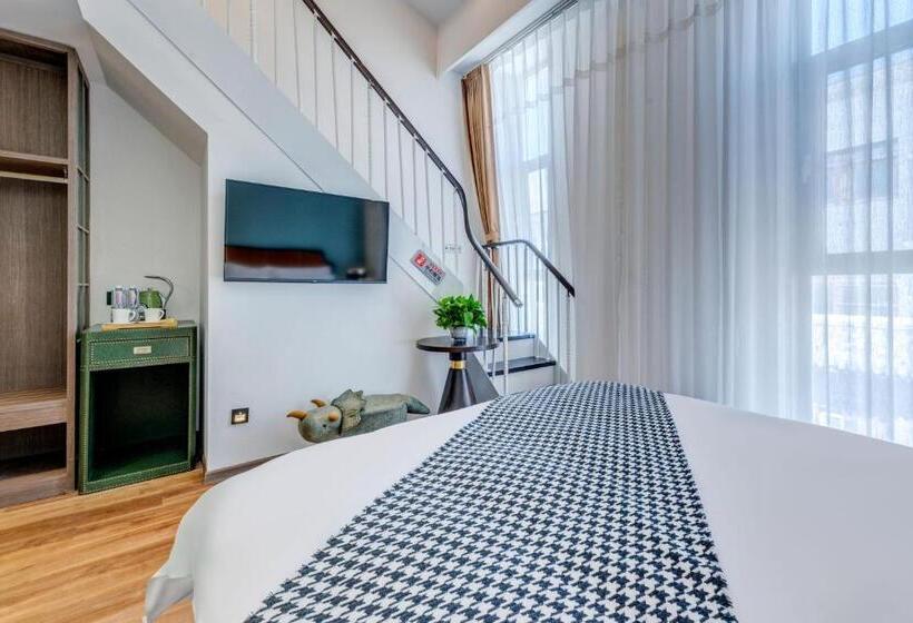 Suite Duplex, Happy Dragon City Culture Hotel Tianjin Draum Tower & Dayuecheng Shopping Mall