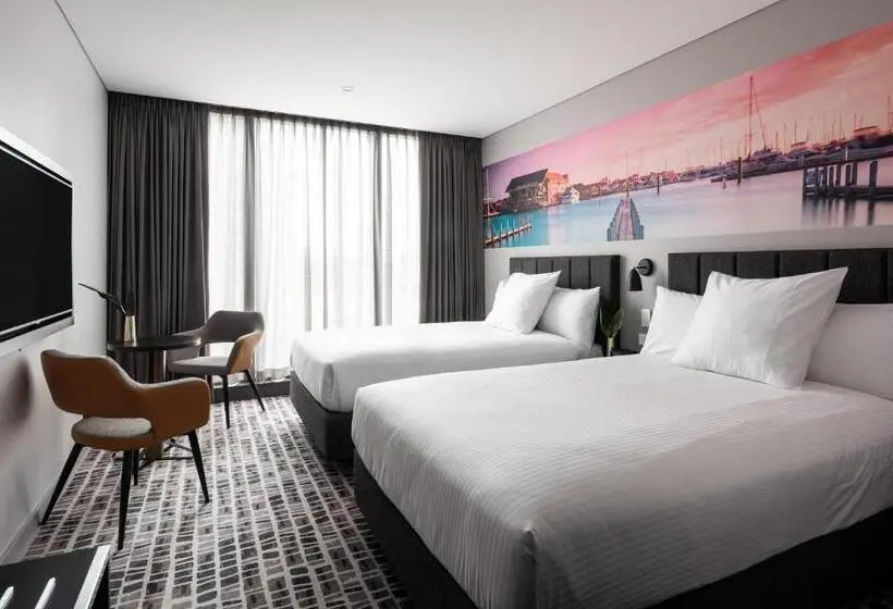 ２ダブルベッドのスタンダードルーム, Novotel Perth Murray Street