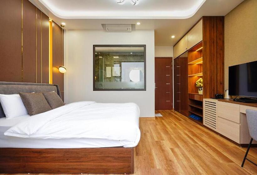 اتاق لوکس با چشمانداز دریا, Bbq Hostel Ha Long 2