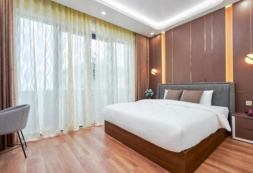 اتاق لوکس با چشم‌انداز دریا, Bbq Hostel Ha Long 2