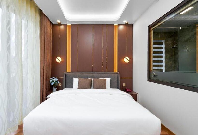 اتاق لوکس با چشمانداز دریا, Bbq Hostel Ha Long 2