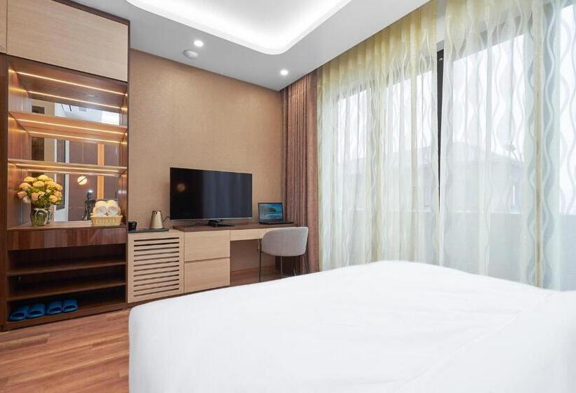 اتاق لوکس با چشمانداز دریا, Bbq Hostel Ha Long 2