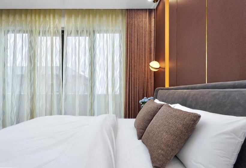 اتاق لوکس با چشمانداز دریا, Bbq Hostel Ha Long 2