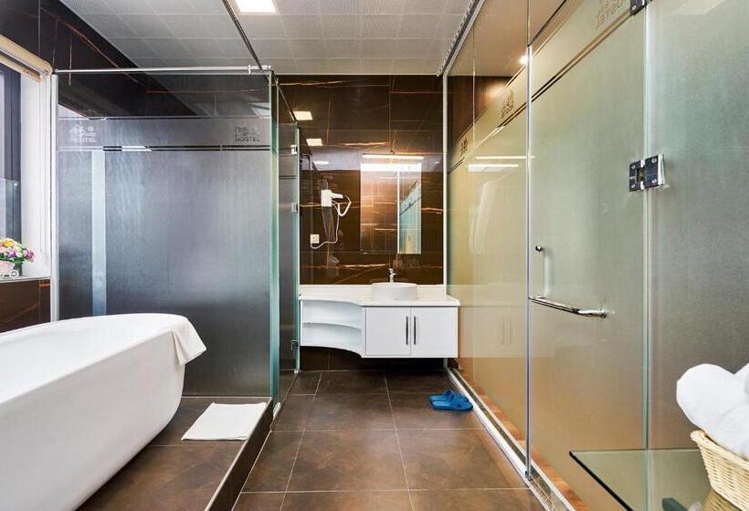 اتاق استاندارد با تخت بزرگ, Bbq Hostel Ha Long 2