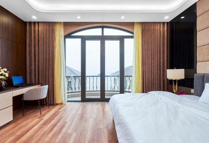 اتاق استاندارد با تخت بزرگ, Bbq Hostel Ha Long 2