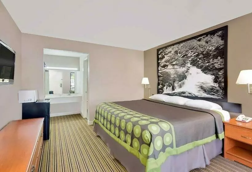 １階のスタンダードルーム, Super 8 By Wyndham Athens