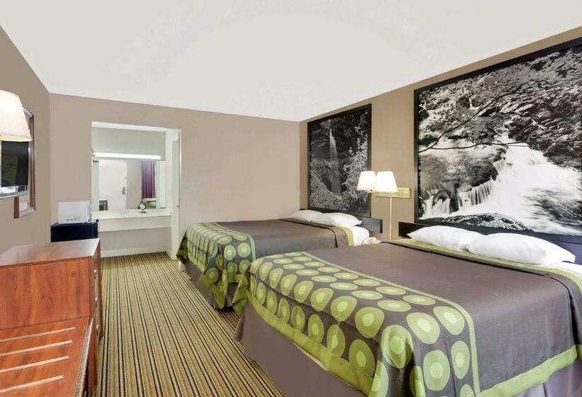 غرفة قياسية بالطابق الأرضى, Super 8 By Wyndham Athens