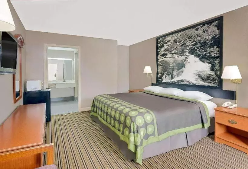 キングサイズベッドのスタンダードルーム, Super 8 By Wyndham Athens