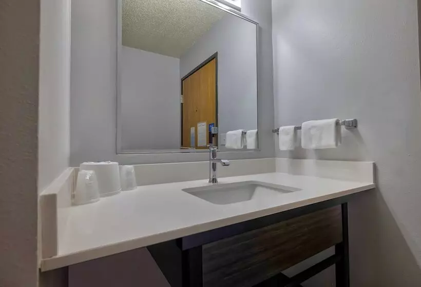 2ダブルベッドのスタンダードルーム, Motel 6 Stuart, Ia