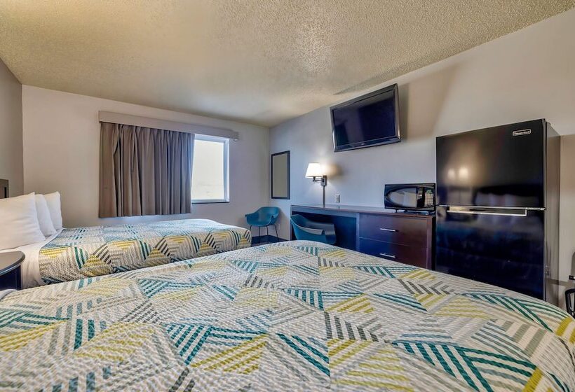 Номер Стандарт 2 Двуспальные Кровати, Motel 6 Stuart, Ia