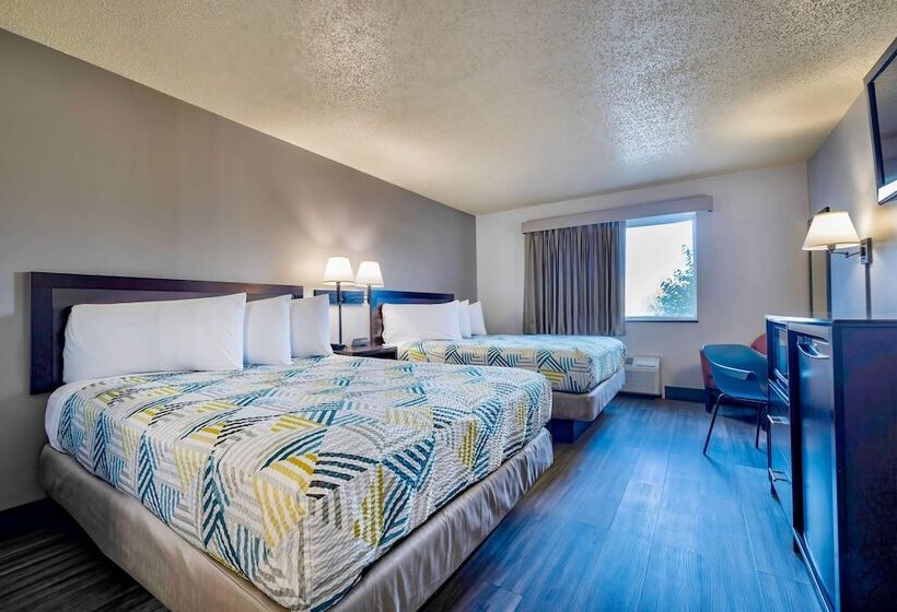 스탠다드 룸 더블 침대 2개, Motel 6 Stuart, Ia