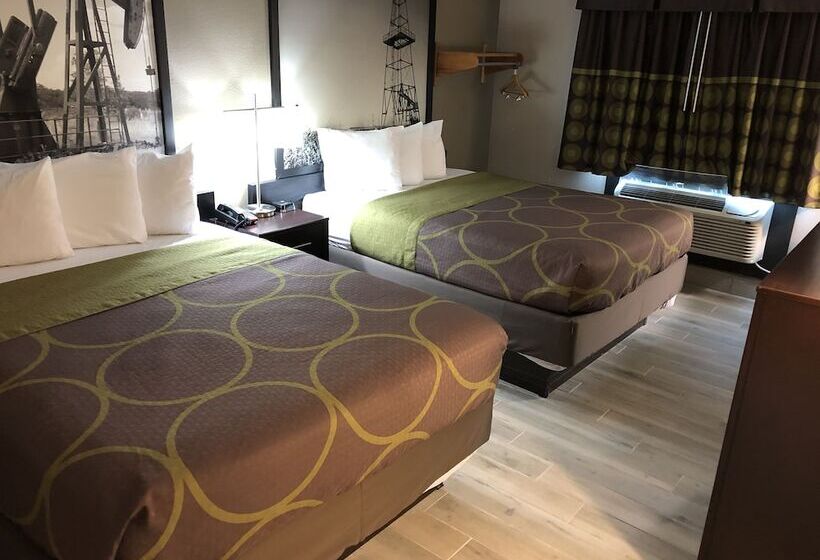 Номер Стандарт 2 Двуспальные Кровати, Super 8 By Wyndham Bedford Dfw Airport West