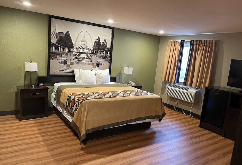 جناح ديلوكس سرير كينج, Super 8 By Wyndham Joplin