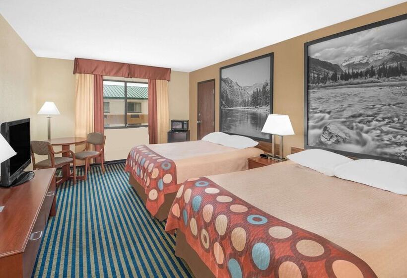 스탠다드 룸 더블 침대 2개, Super 8 By Wyndham Marshalltown