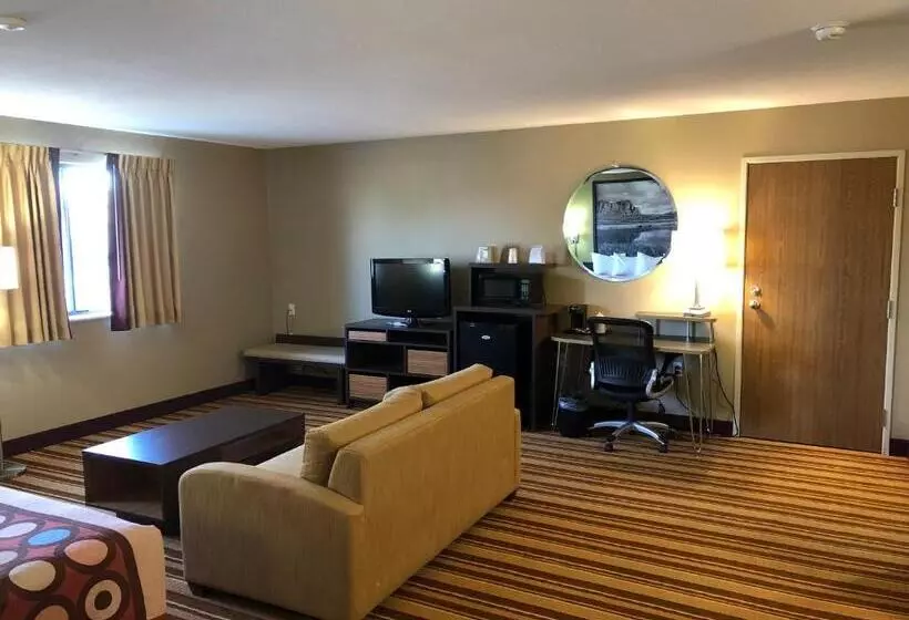 キングサイズベッドのデラックススイート, Super 8 By Wyndham S Jordan/sandy/slc Area