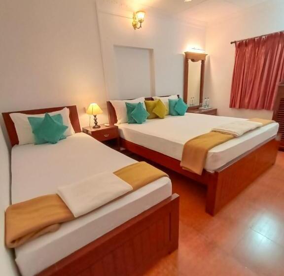 غرفة ديلوكس ثلاثية, Anthy’s Guesthouse And Restaurant