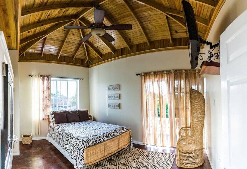 اتاق پریمیوم با چشم‌انداز باغ, Blue Paloma Bed & Breakfast