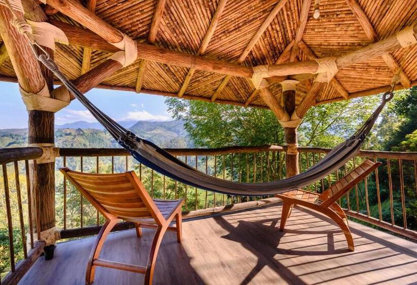 Номер Deluxe с Балконом, Kawa Mountain Retreat