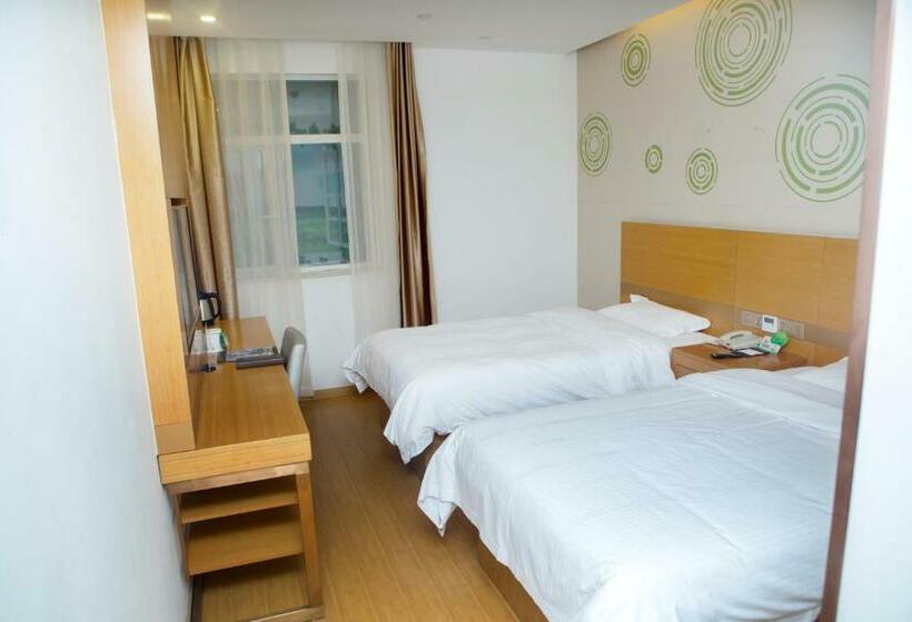 Basic-huone, Greentree Inn Yangzhou Railway Station Jinzhankou Business