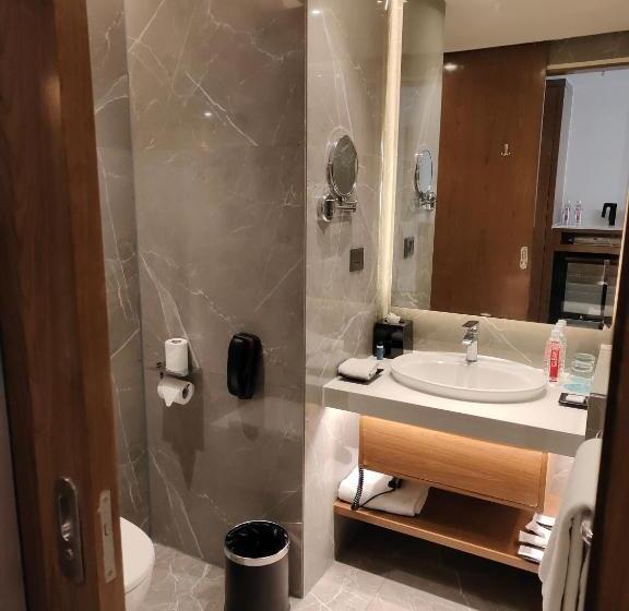 带大床的豪华间, Le Meridien Hyderabad