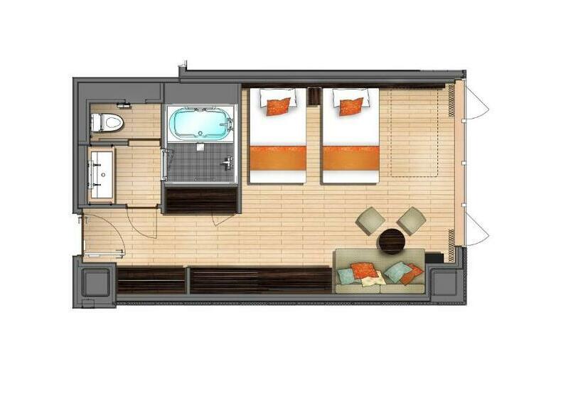 Номер Deluxe, Rihga Gran Kyoto