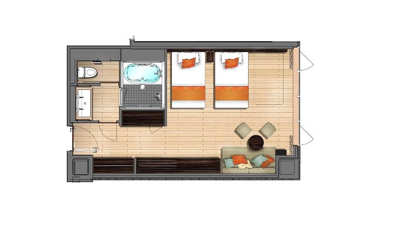 Номер Deluxe, Rihga Gran Kyoto