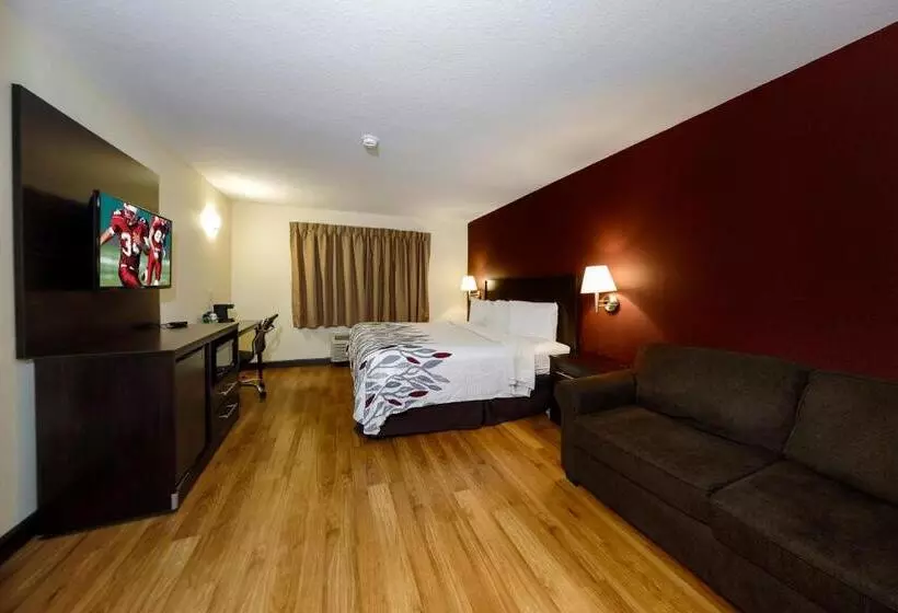 キングサイズベッドのスーペリアルーム, Red Roof Inn Osage Beach  Lake Of The Ozarks