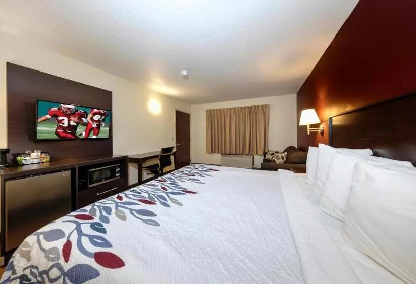 キングサイズベッドのスーペリアルーム, Red Roof Inn Osage Beach  Lake Of The Ozarks