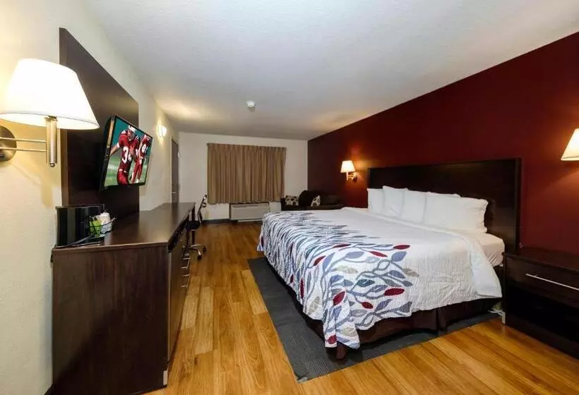 キングサイズベッドのスーペリアルーム, Red Roof Inn Osage Beach  Lake Of The Ozarks