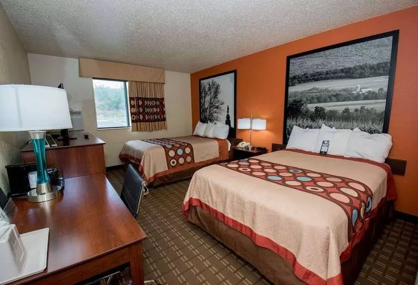 اتاق استاندارد با 2 تخت دوبل, Super 8 By Wyndham Altoona